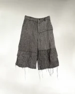 Ktwo Studios Dyed Checker Repair Short (2)
