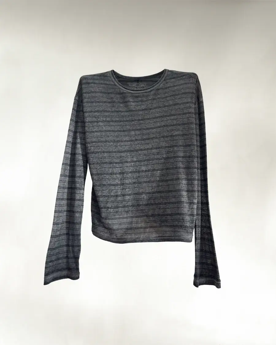 Ktwo Studios Dyed Striped Linen Shirt (2) Ktwo Studios Dyed Striped Linen Shirt (2)