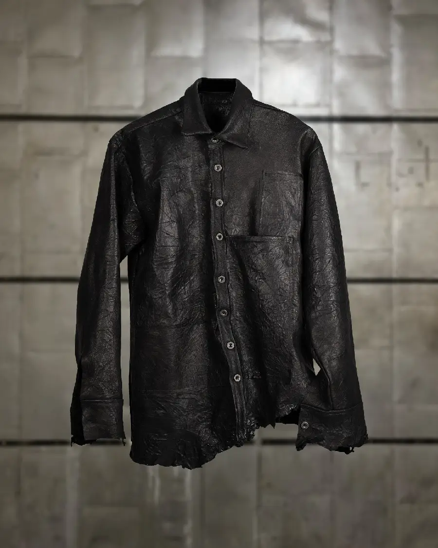 Ktwo Studios Lambskin Overshirt Ktwo Studios Lambskin Overshirt